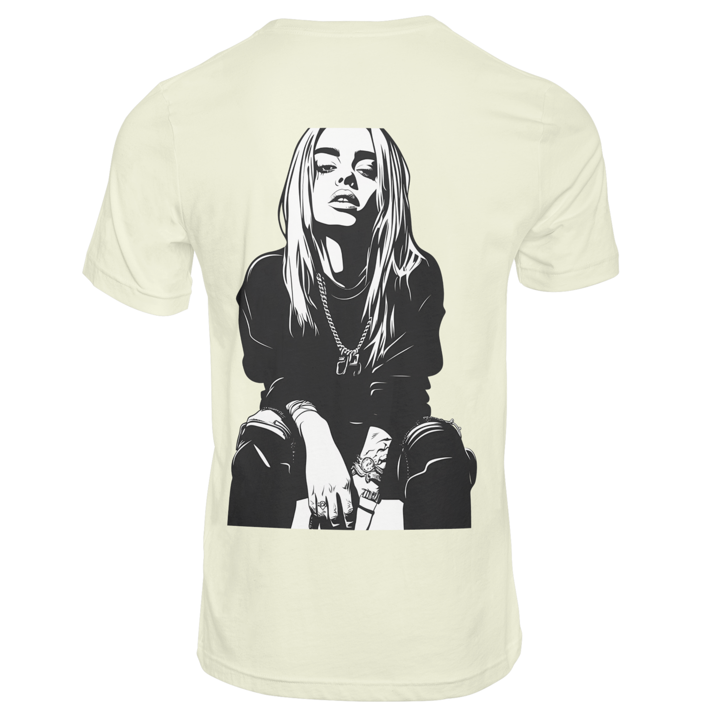 Billie Eilish Graphic Round Neck T-Shirt