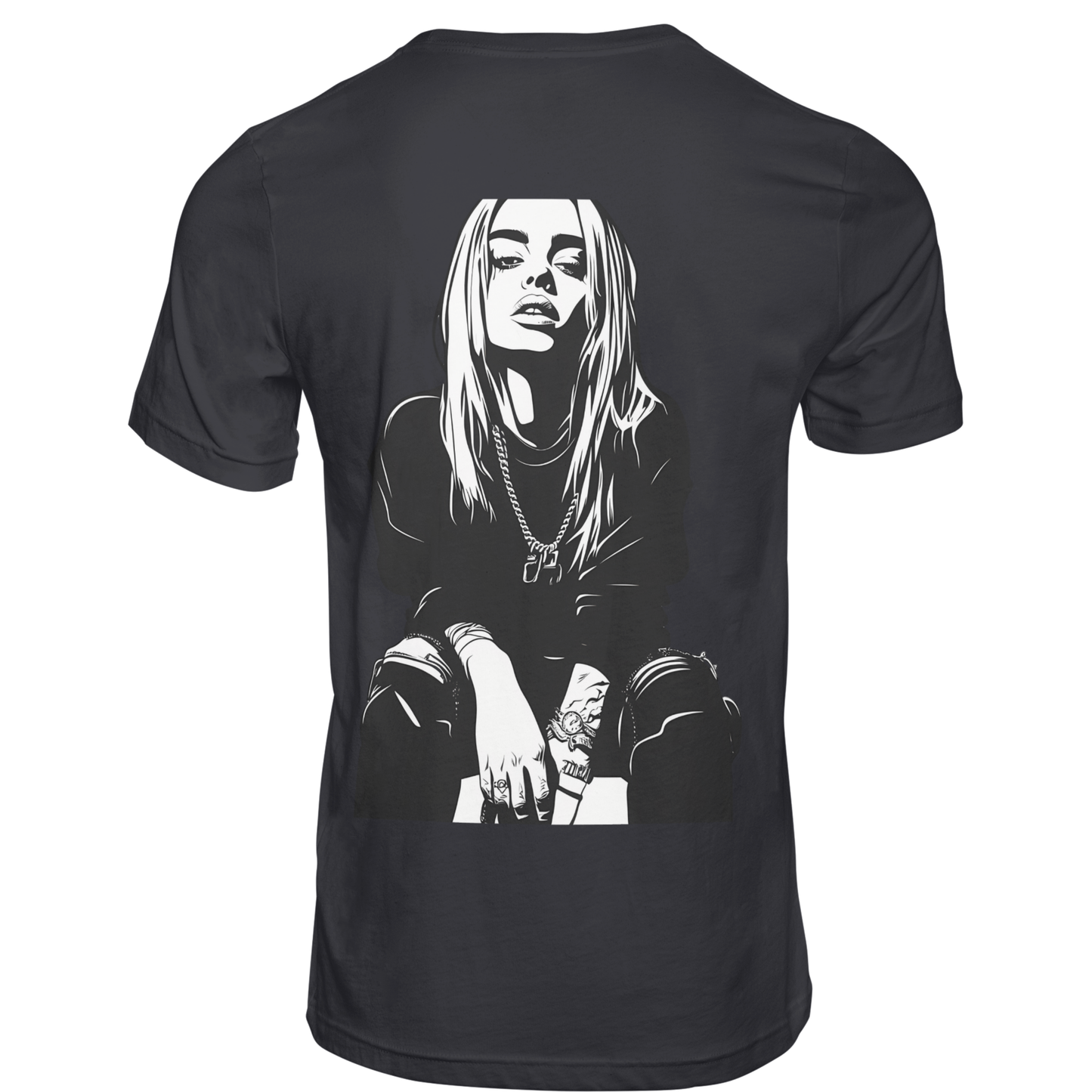 Billie Eilish Graphic Round Neck T-Shirt
