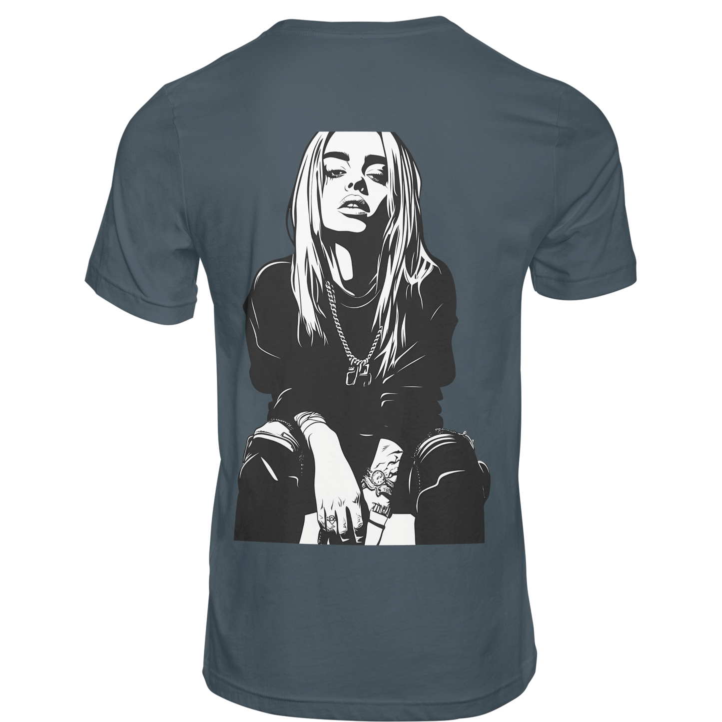 Billie Eilish Graphic Round Neck T-Shirt