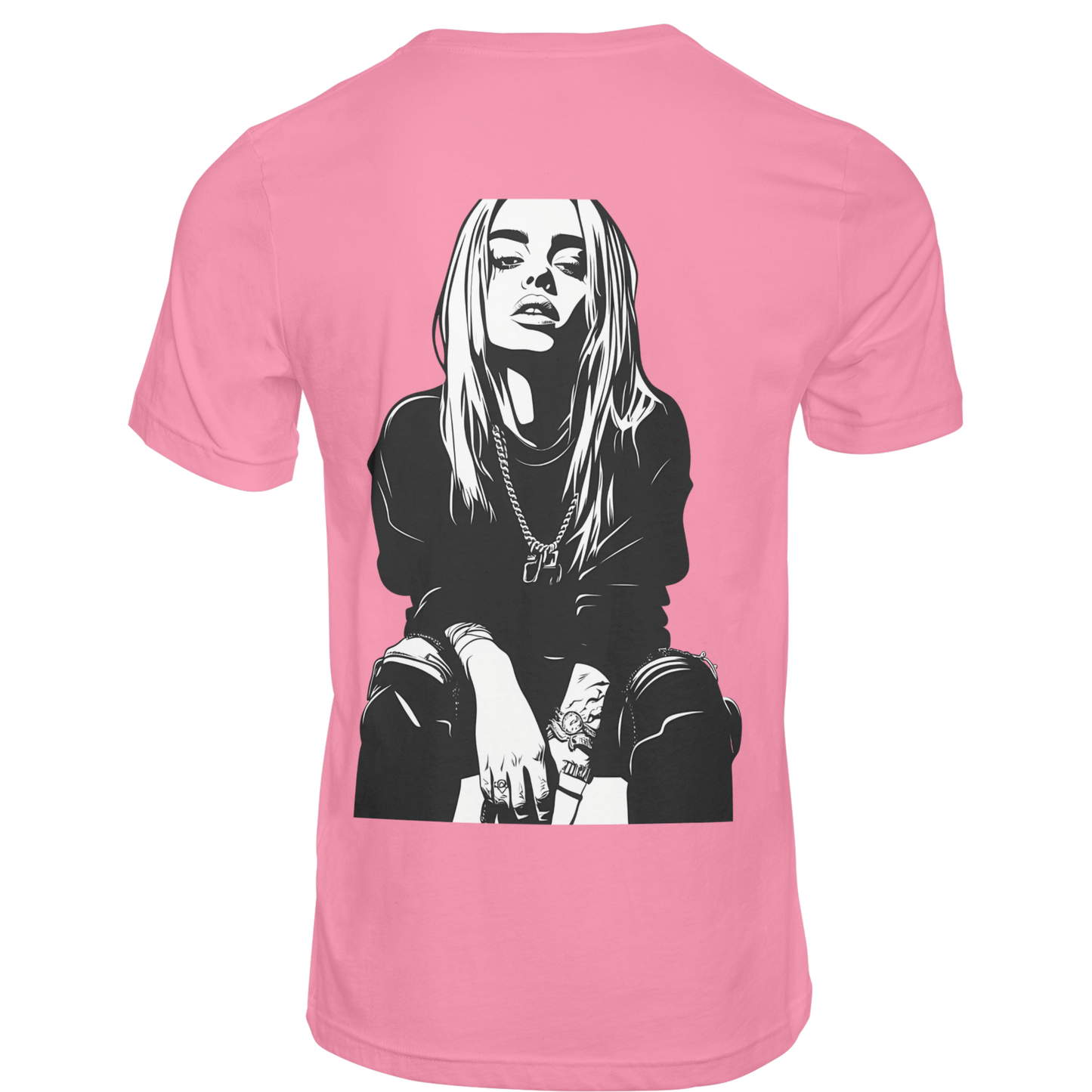 Billie Eilish Graphic Round Neck T-Shirt