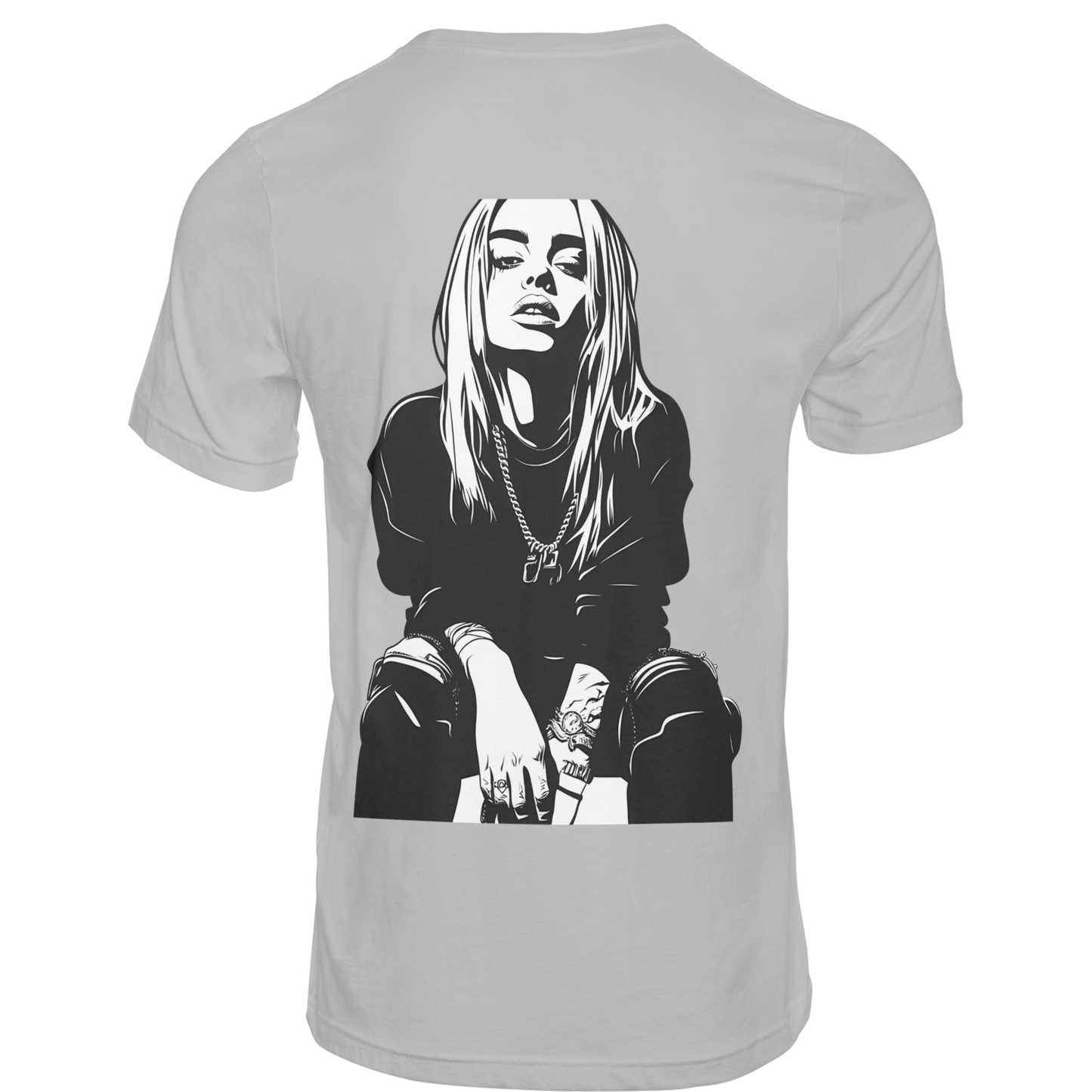 Billie Eilish Graphic Round Neck T-Shirt