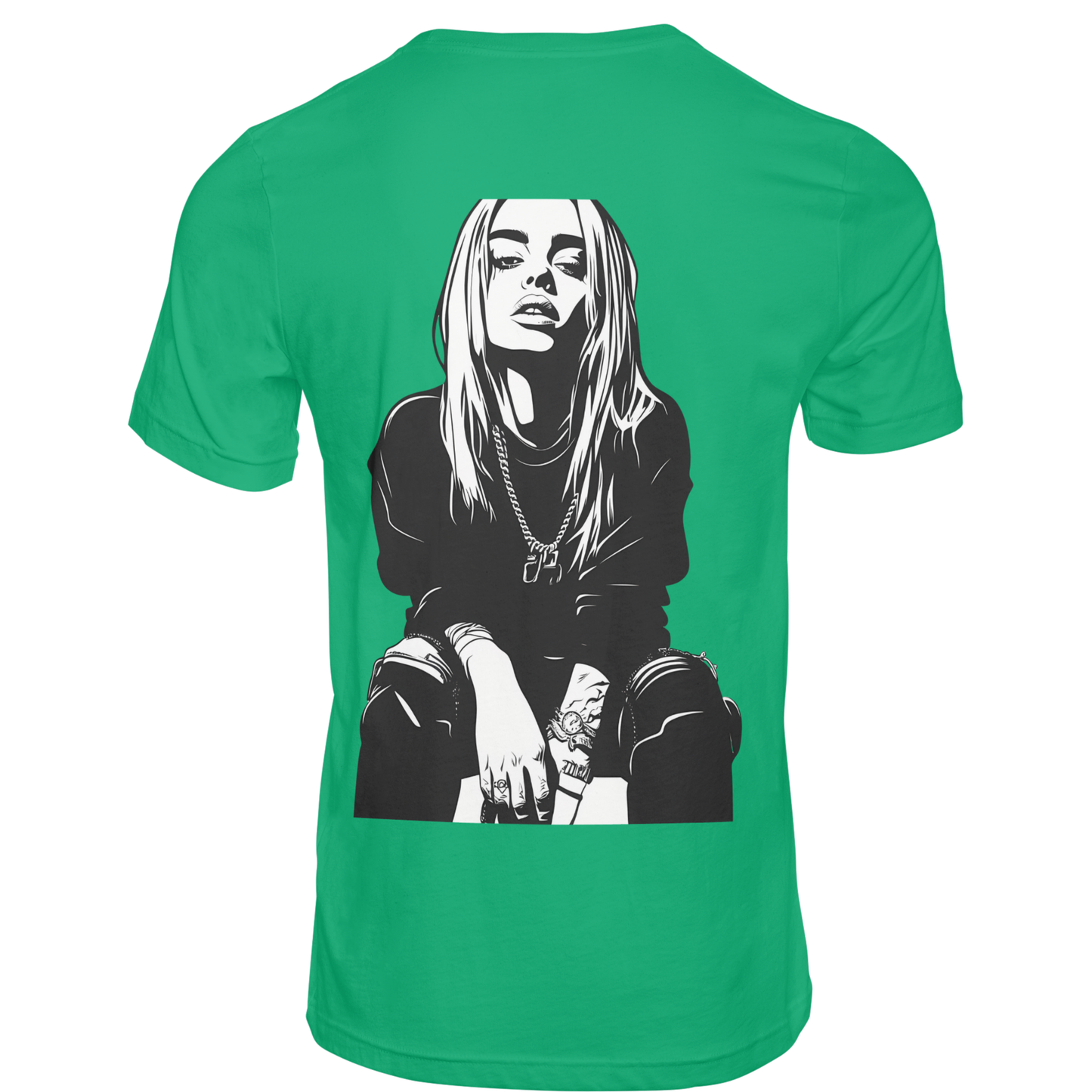 Billie Eilish Graphic Round Neck T-Shirt