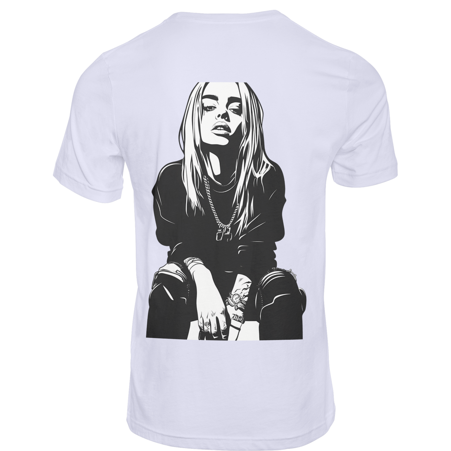Billie Eilish Graphic Round Neck T-Shirt