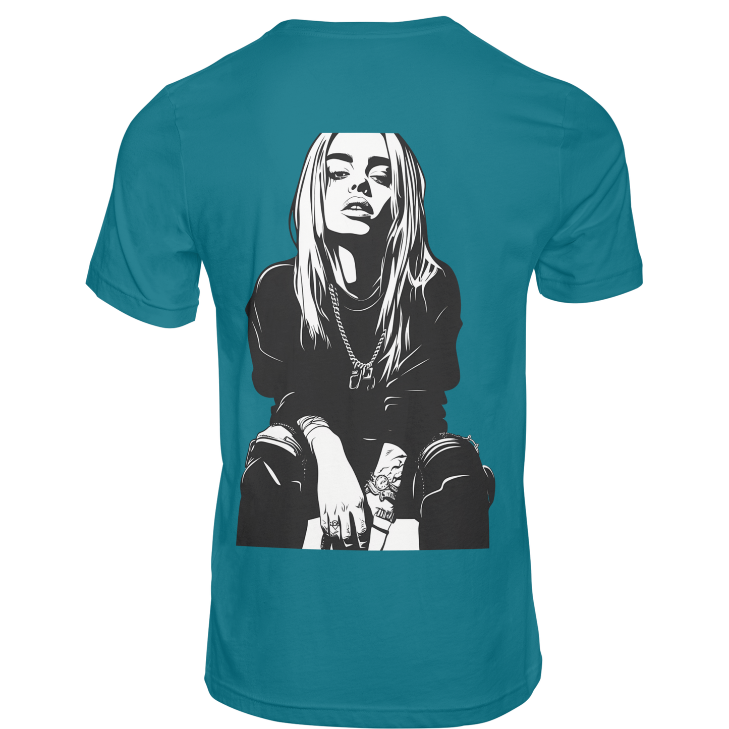 Billie Eilish Graphic Round Neck T-Shirt