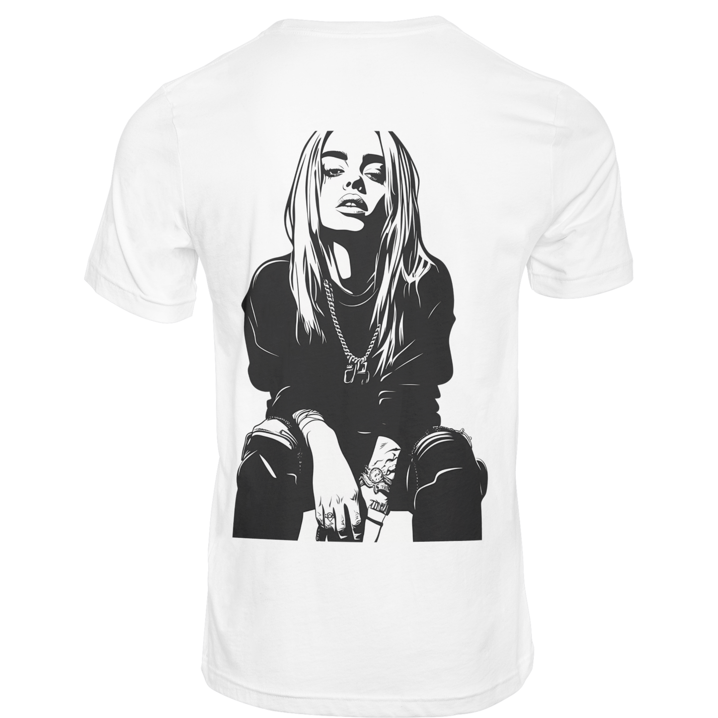 Billie Eilish Graphic Round Neck T-Shirt