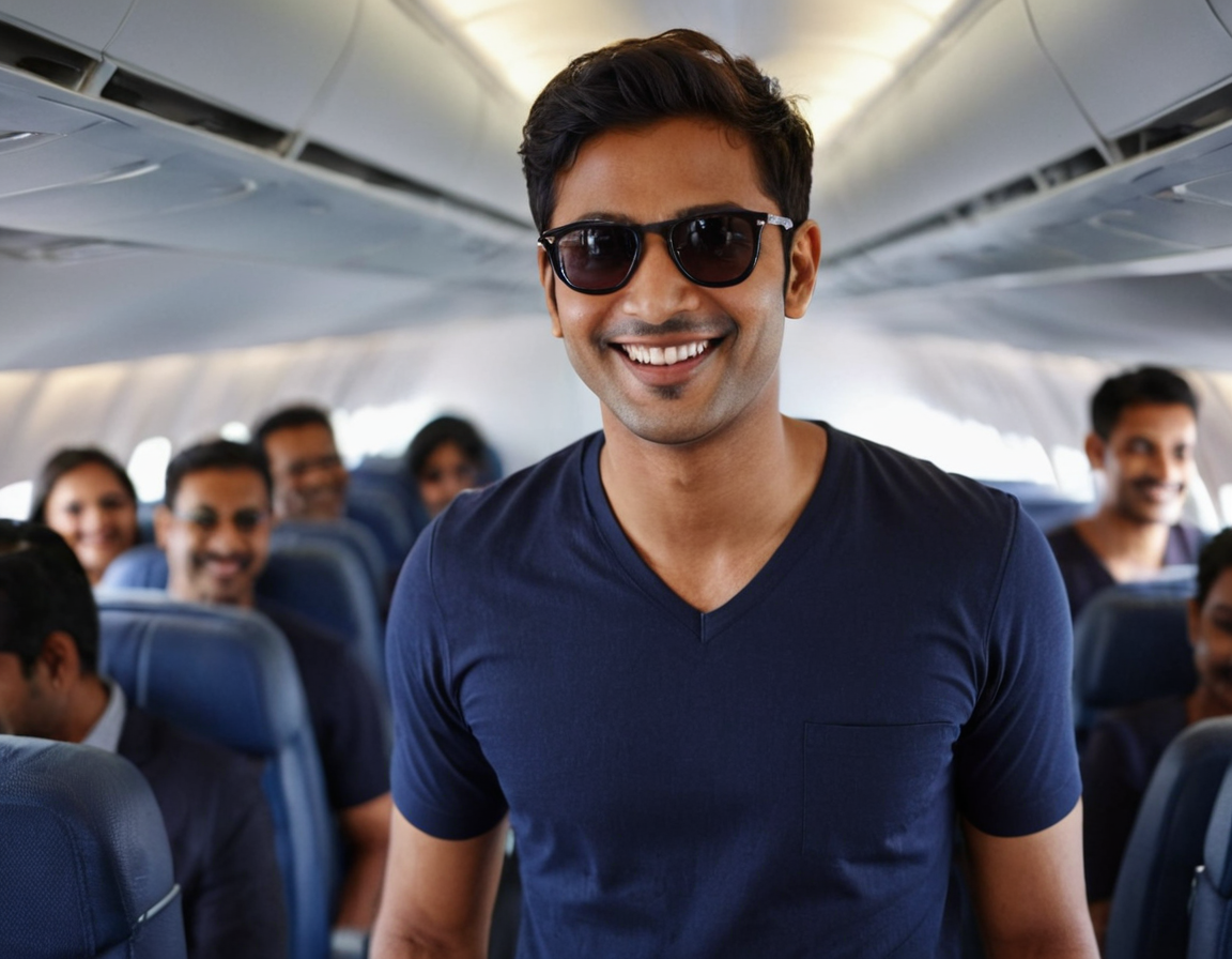 Cotton V-Neck T-Shirt