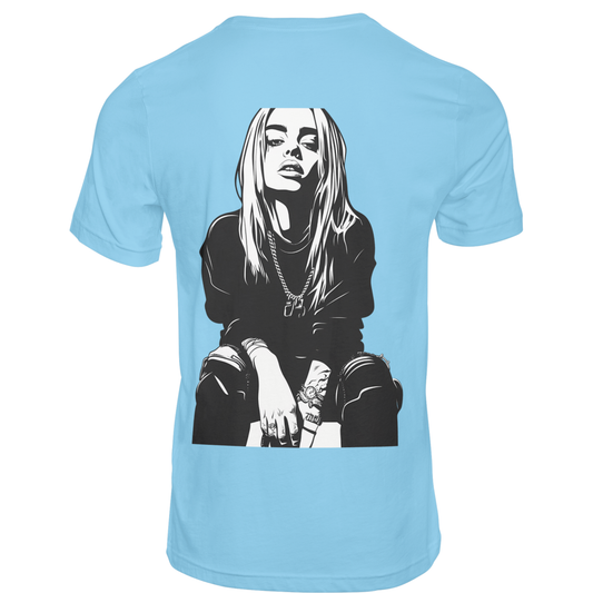 Billie Eilish Graphic Round Neck T-Shirt